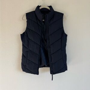 Aeropostale Women's Navy Quilted Vest